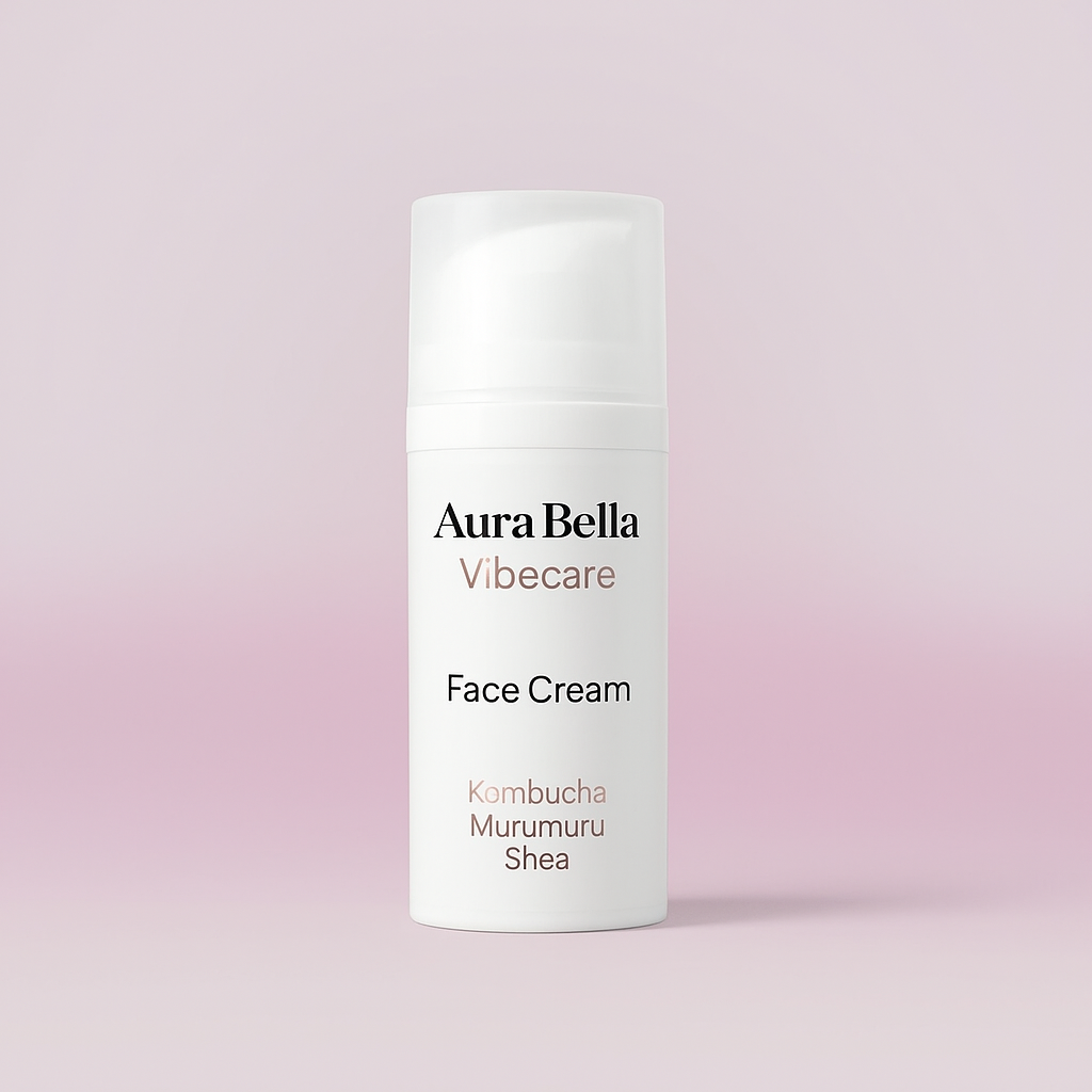 Crema Facial Hidratante Kombucha Vibecare 50 ml