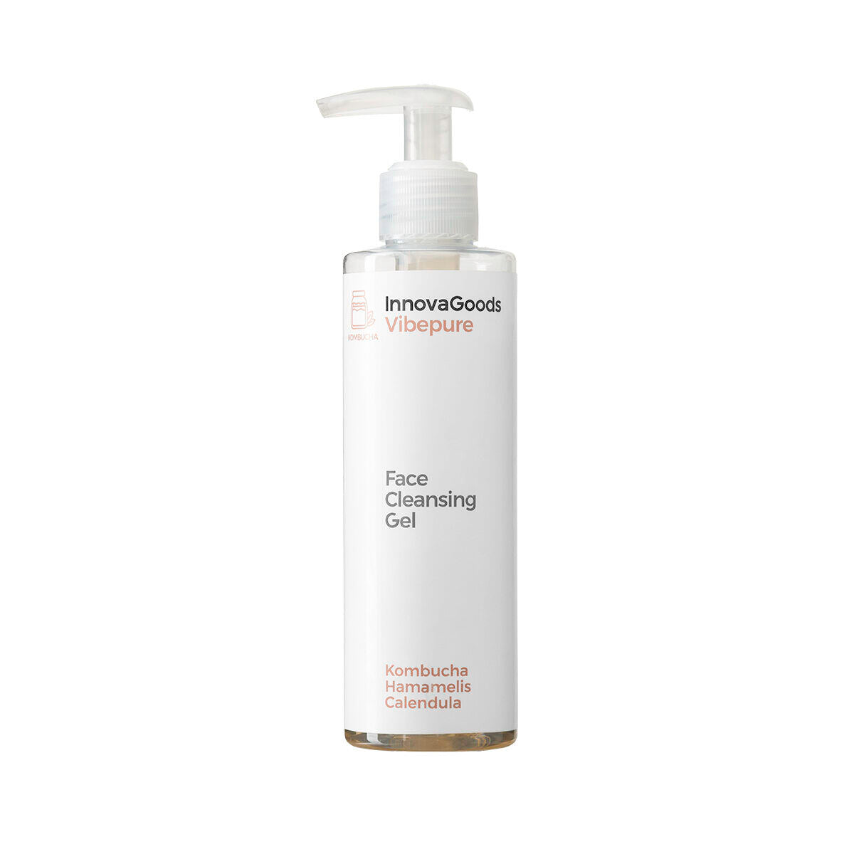 Limpiador facial diario de Kombucha y caléndula 200 ml